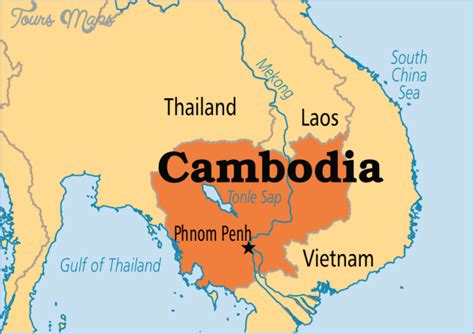 where is cambodia located.